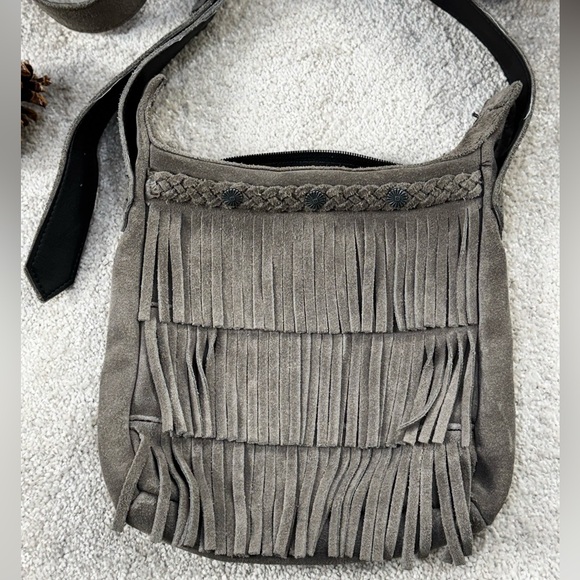 Minnetonka Boho leather bag Pocahontas style - Picture 2 of 6